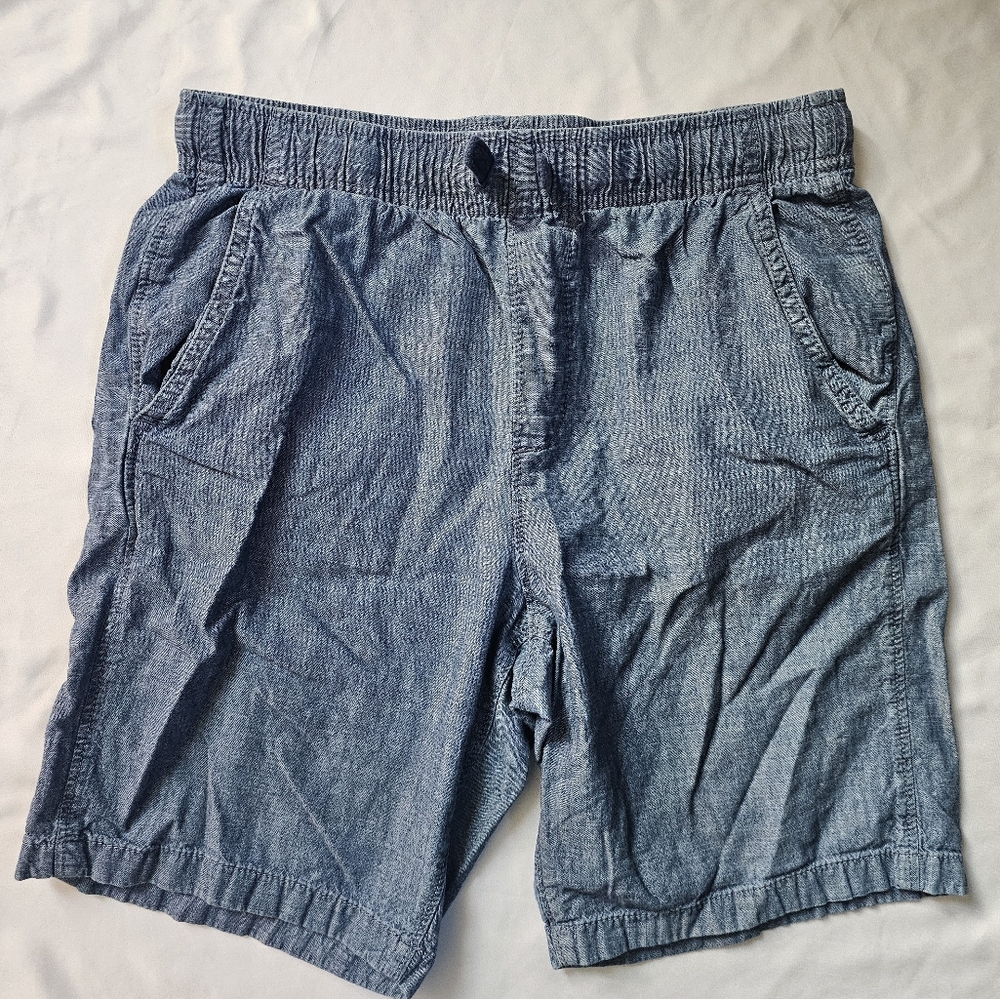 Lands' End Boys Denim Shorts- Large (10/12)